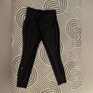 Lululemon Athletica black yoga tights